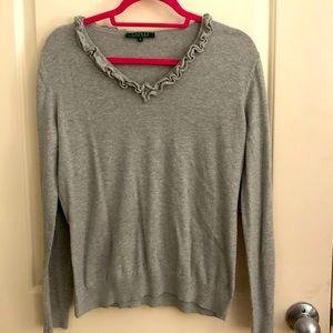 Ralph Lauren Gray Sweated in medium! So cozy! ❤️